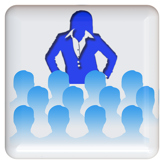 Free button stud woman illustration