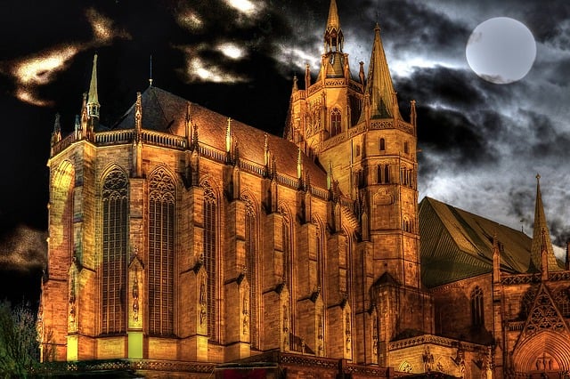 Free thuringia erfurt dom illustration