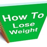 how to loose weight, sign, book