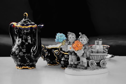 Porcelana, Cafetera, Servicio De Café