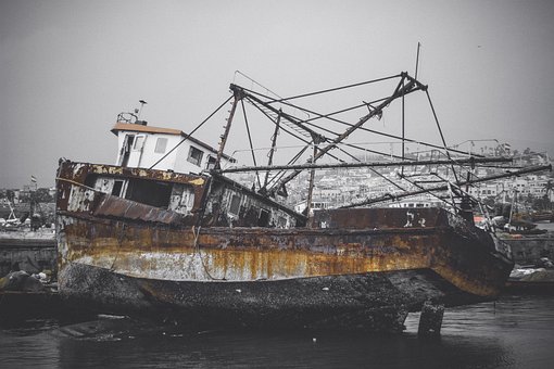 Free Boat Wreck photo and picture