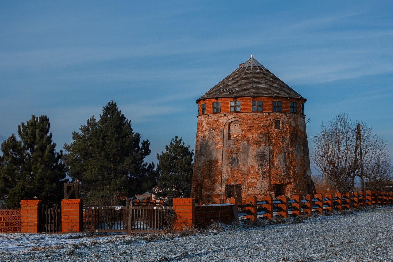 Windmill - free online jigsaw puzzle photo