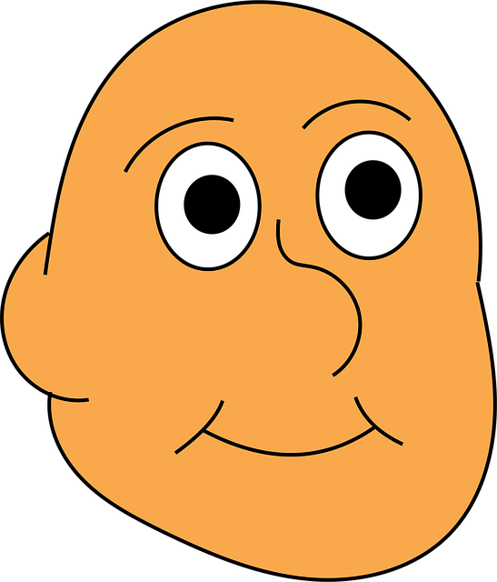 Free dude character tan vector