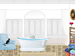 bathroom, bath, windows