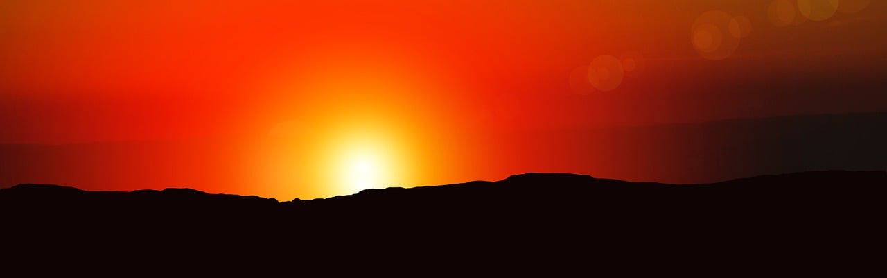 Download Banner, Header, Sunrise. Royalty-Free Stock Illustration Image