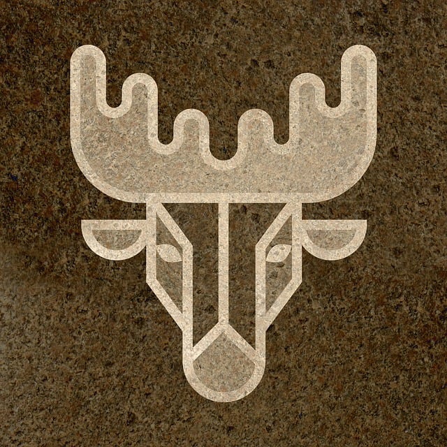 Free moose background image abstract illustration