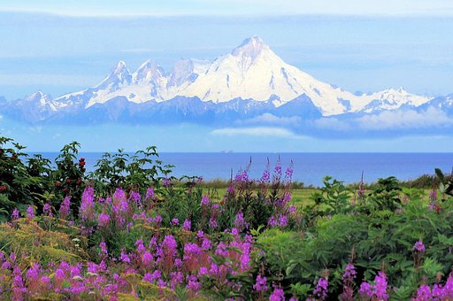 Alaska, Kenia, Mt Iliamna, Vocano