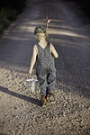 fishing, boy, fishing rod