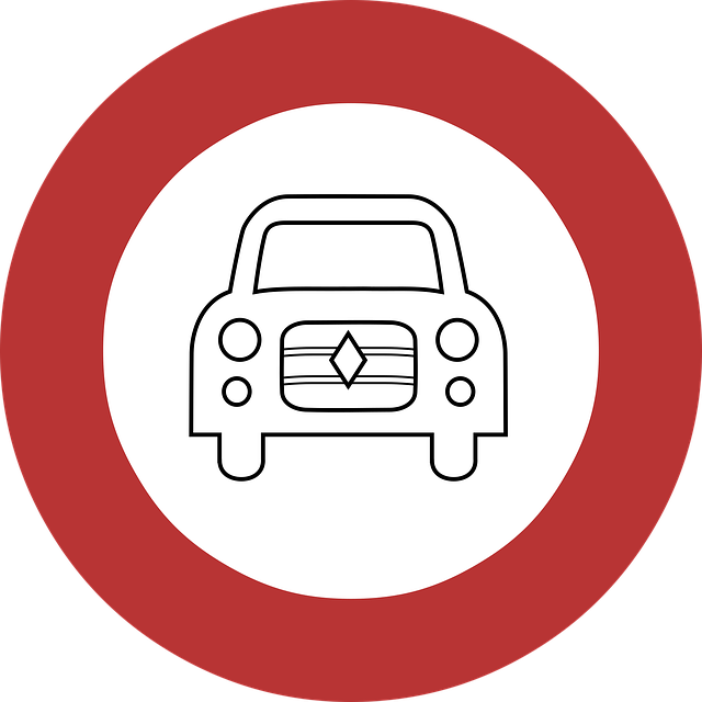 Beschränkung, Verbot, Straßenschild