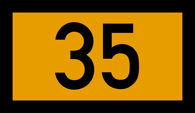 Nummer, Straßenschild, Deutschland