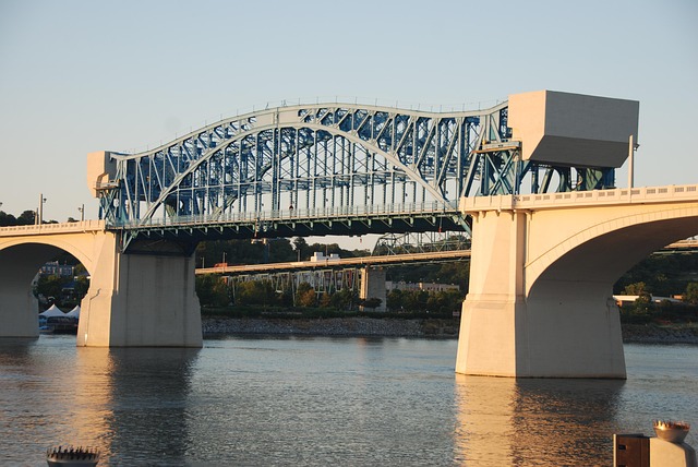 Free Bridge Chattanooga photo and picture