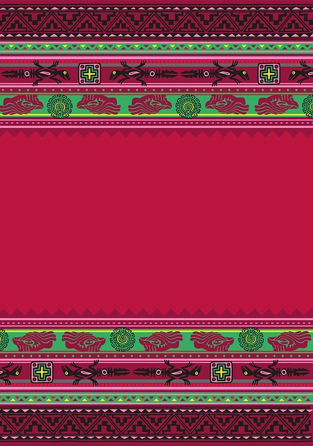 Free template ornaments mexico illustration