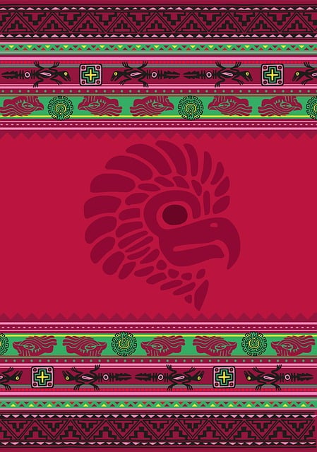 Free template ornaments mexico illustration