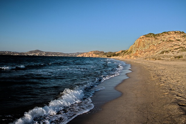 Free Beach Milos photo and picture