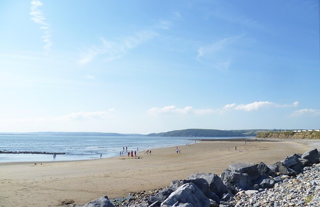 Landskab, Strand, Natur, Himmel, Udsigt