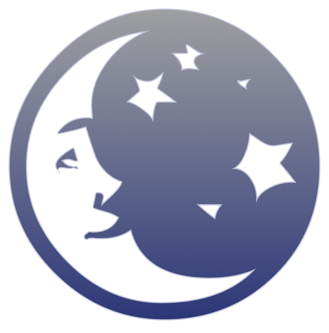Bulan Bintang Senyum - Gambar gratis di Pixabay - Pixabay