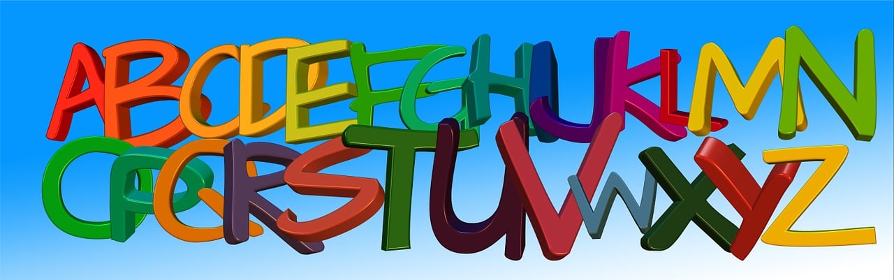 alphabet font