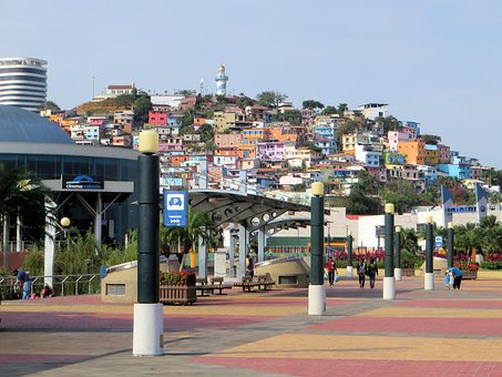 Guayaquil, El Barrio de las Peñas, El Cerro Santa Ana Guayaquil, El Barrio de las Peñas, El Cerro Santa Ana