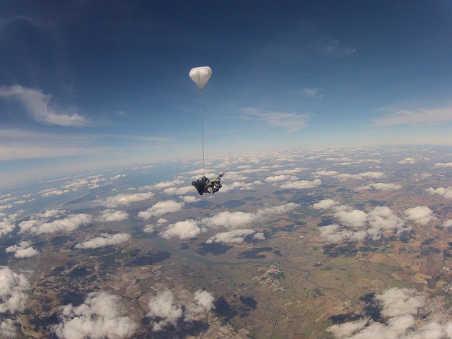 Free Parachute Jump photo and picture