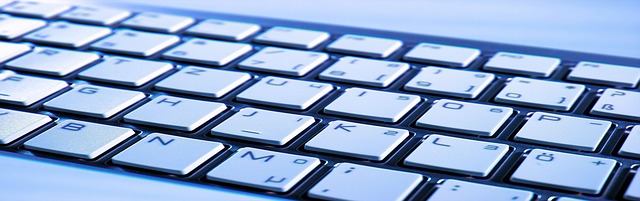 Free keyboard computer wave illustration