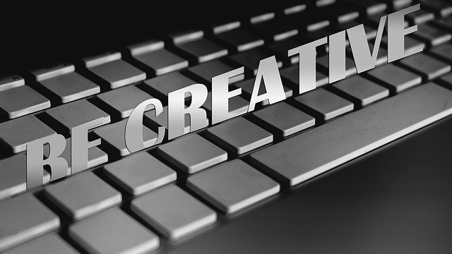 Free keyboard computer creativity illustration