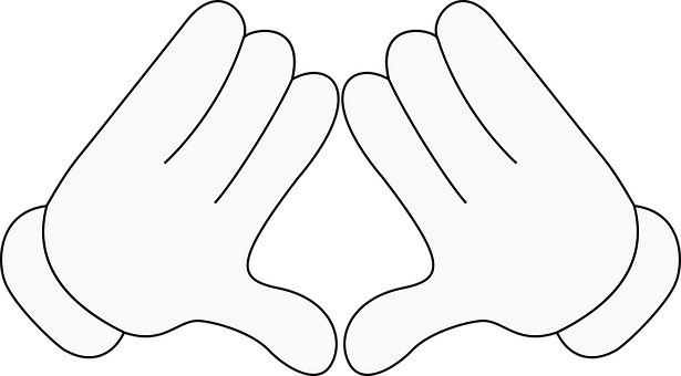 Hände, Dreieck, Vier Finger, Hände