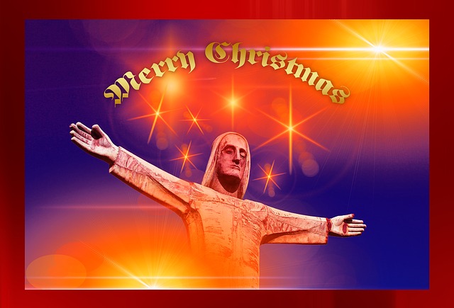 Jesus, Statue, Weihnachten, Heiligabend