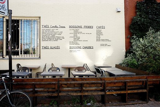 French, Restaurant, Terrace, Cafe, Menu