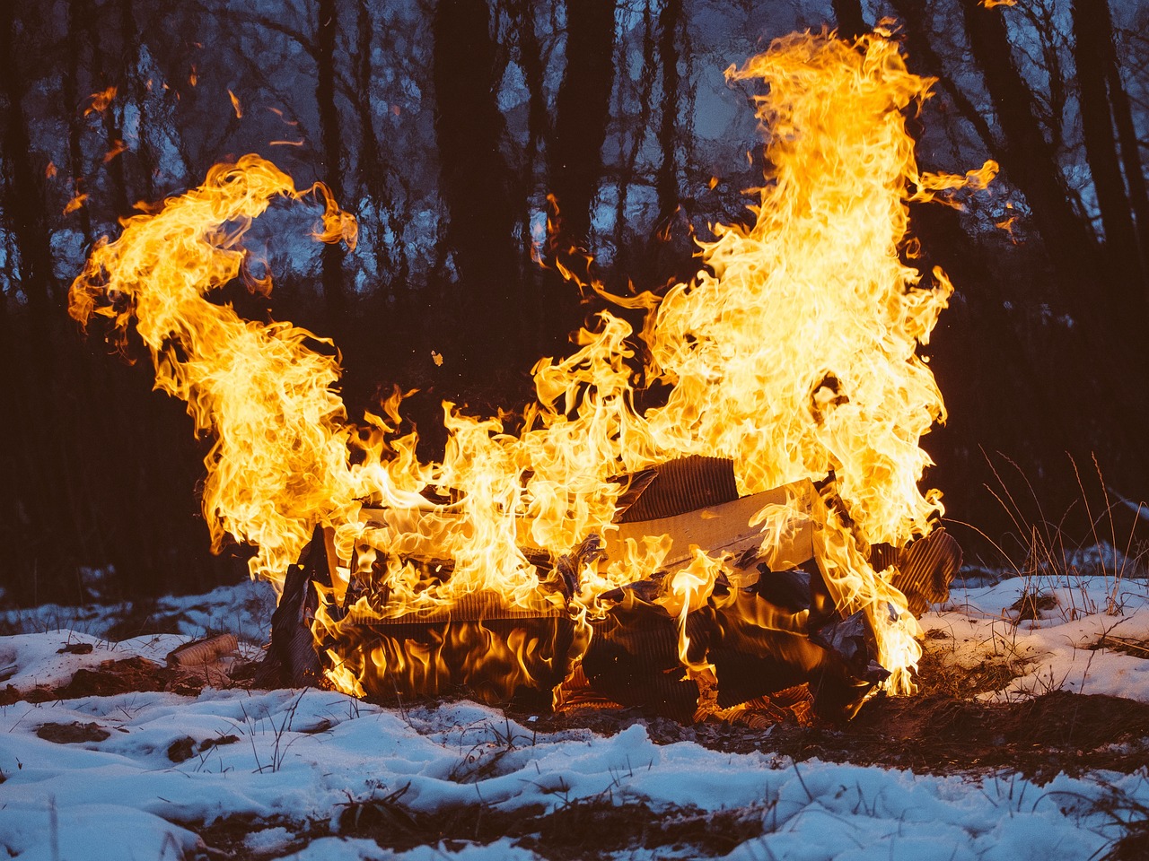 Bonfire Flames Wood - Free photo on Pixabay