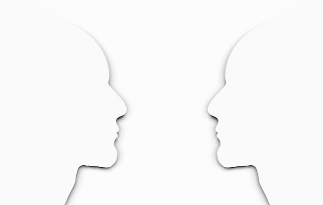 Free head face conversation illustration