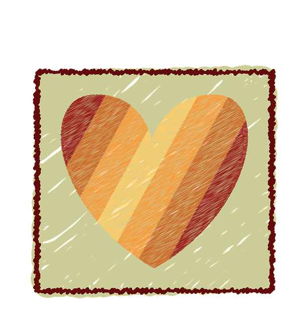 Gráficos, Corazón, Rayas, Color, Amor