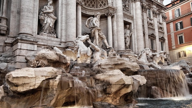 rome, fountain, trevi fountain, roman, italy, monument, places of interest, rome, trevi fountain, trevi fountain, trevi fountain, trevi fountain, trevi fountain, roman