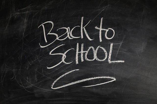 Free board school back to school illustration