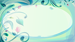 flower design, teal, background