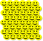 happy, face, 3d