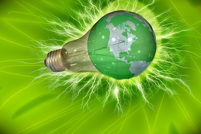 Free lightbulb globe flashes illustration
