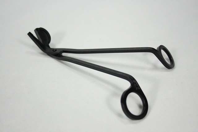 Free Scissors Candle photo and picture