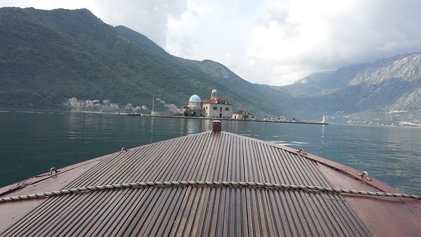 Barco, Mar, Montenegro, Kotor