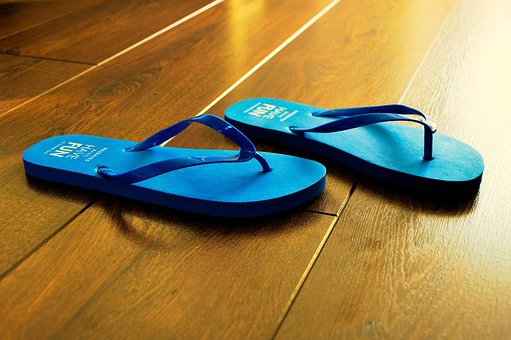 Flip Flops Summer Blue Beach Sandal Holida Flip Flops Summer Blue Beach Sandal Holida