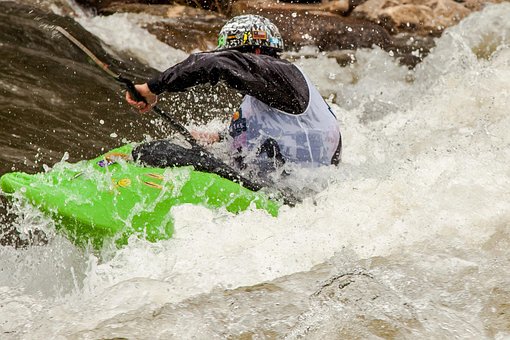 Kajakk, Whitewater, Handling, Hjelm