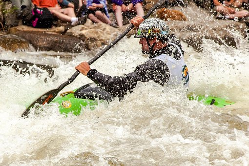 Kajakk, Whitewater, Handling, Hjelm