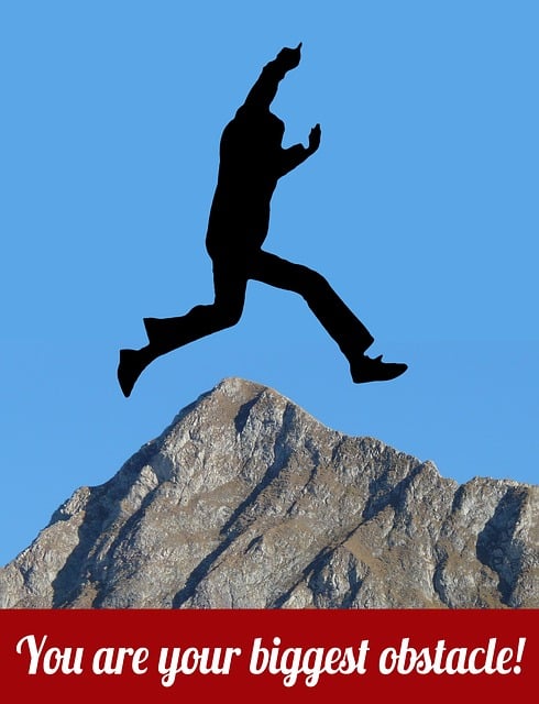 Free silhouette man leap illustration
