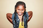 child with braids, braids, african american girl