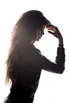 model, hair, hair model