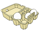 egg, dozen, container