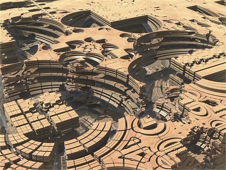 Free Mandelbox Fractal illustration and picture