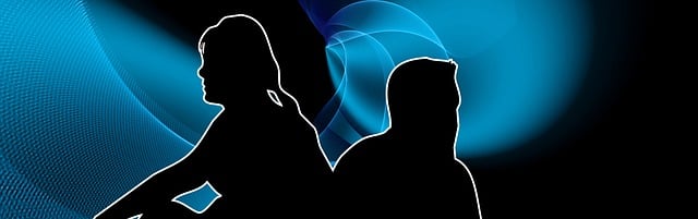 Free banner header silhouette illustration