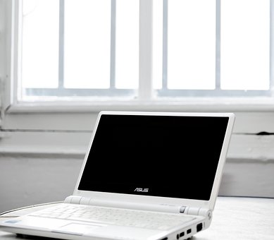 Portable, Computer, Toetsenbord, Raam