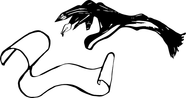 Free hand pencil ink vector