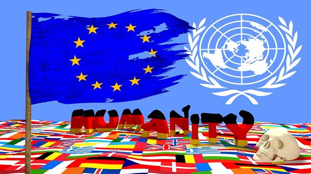 Free humanity europe who illustration